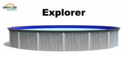 18' Round Pool Wall, 52 inches tall - Explorer Design