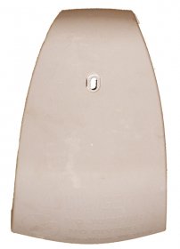 2495 & 2496 - 2 pc Taupe 9" Seat Cover