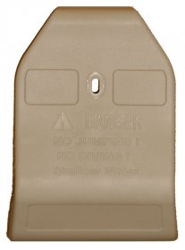 2482 & 2483 - 2 pc Taupe 8" Seat Cover