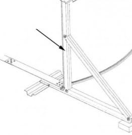 3314 Buttress Side Vertical for 52" pools