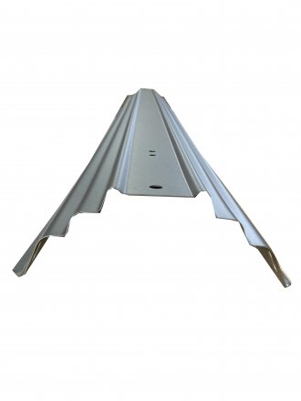 7" Steel Vertical - 52" tall Dark Gray