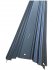7" Steel Vertical - 52" tall Dark Gray