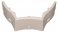 2392 Taupe Resin Vertical Extender for 54"