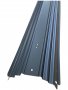 7" Steel Vertical - 52" tall Dark Gray